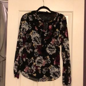 Floral small blouse